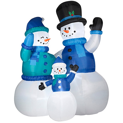 Big outdoor Walmart Christmas inflatables for 2013